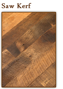 Saw Kerf Plank Flooring