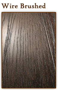 Wire Brushed Plank Flooring